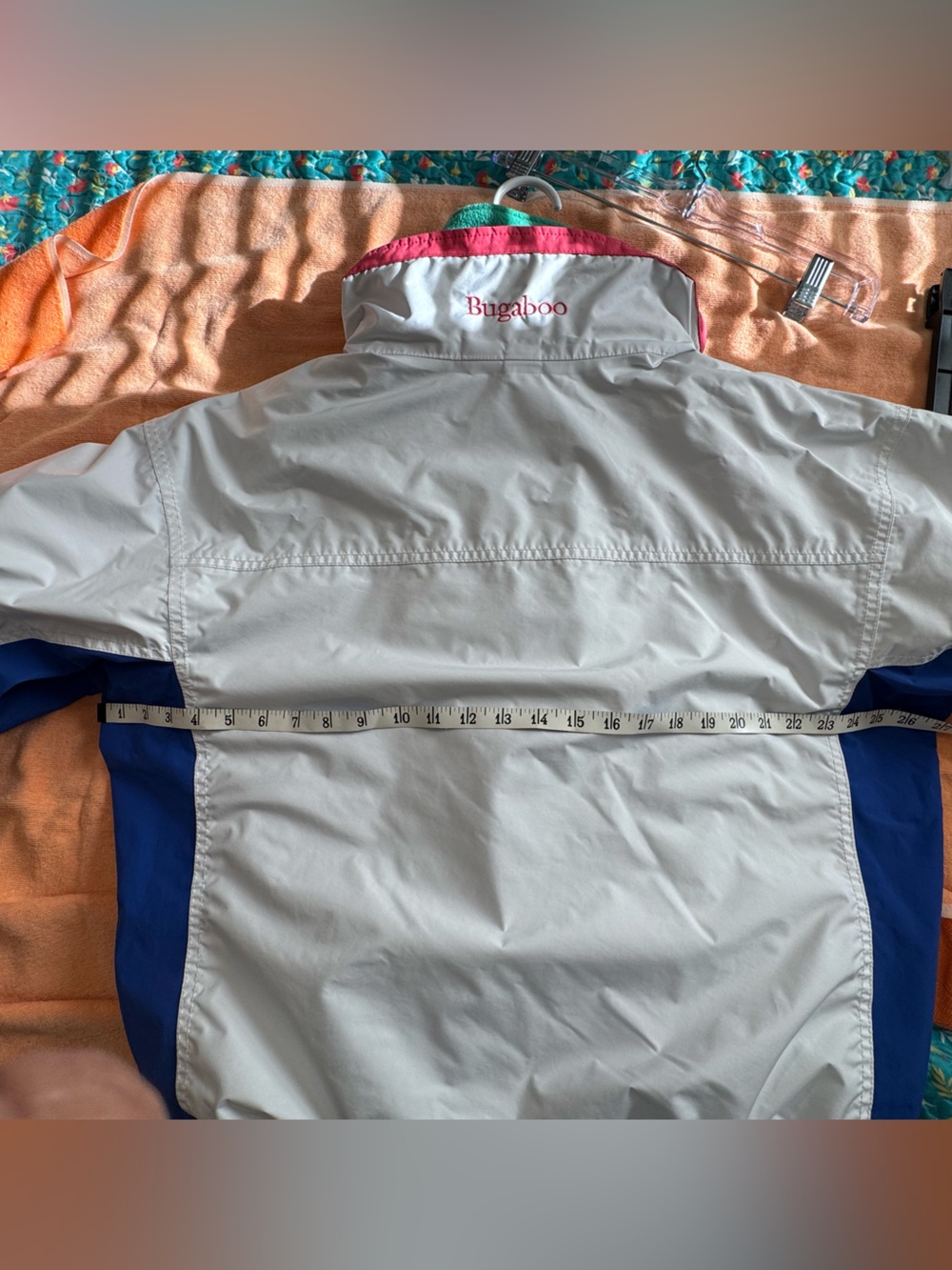 Vintage Columbia Bugaboo 3-in-1 Interchange
Jacket Women's M White Blue Green Fl - Picture 7 of 15